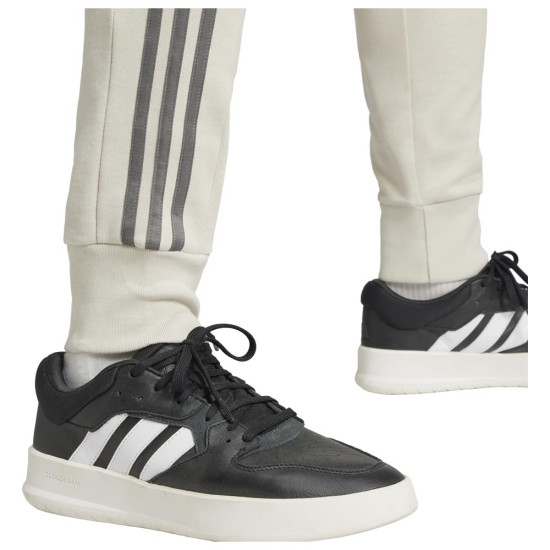 Adidas Ανδρικό παντελόνι φόρμας Essentials French Terry Tapered Cuff 3-Stripes Joggers